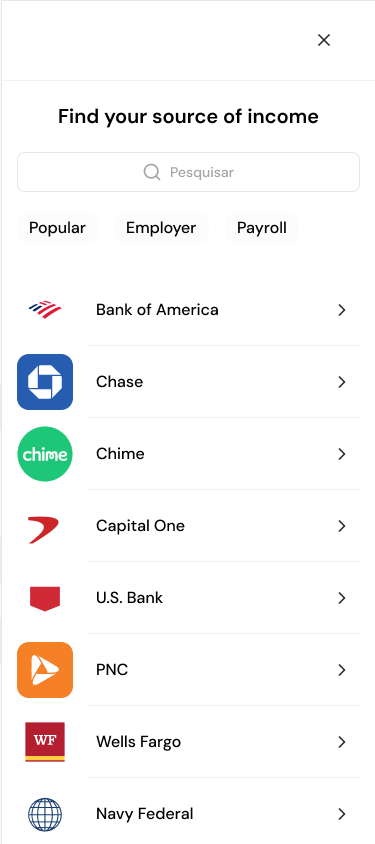 Burnt applicant income verification on a mobile screen